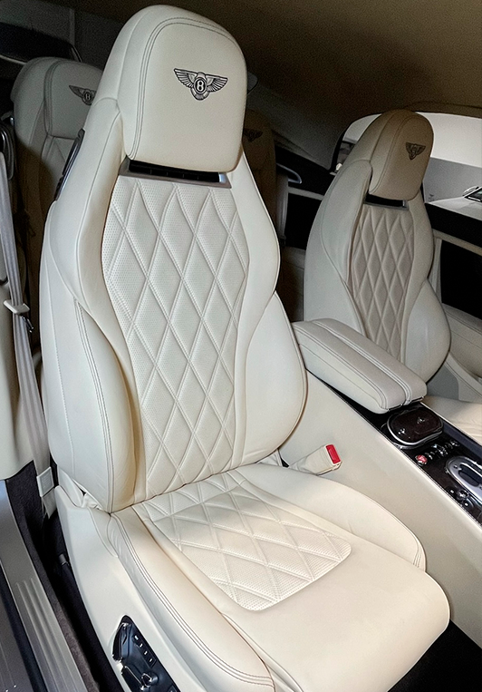 Voiture nettoyée - détail de finition